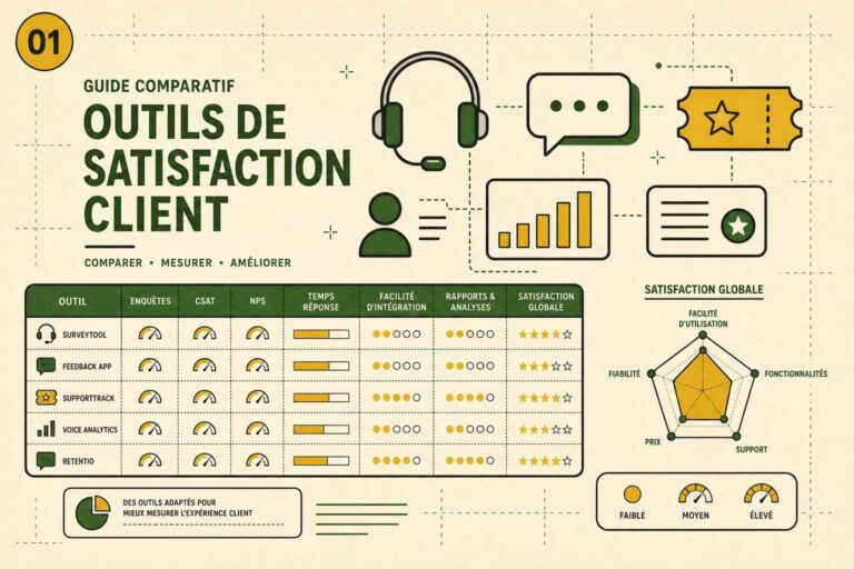 Outils pour mesurer la satisfaction client : guide comparatif