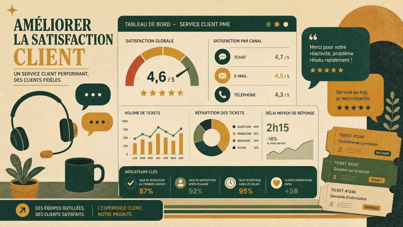 découvrez 12 actions concrètes pour améliorer la satisfaction client et renforcer la fidélité grâce à des stratégies efficaces et faciles à mettre en œuvre.