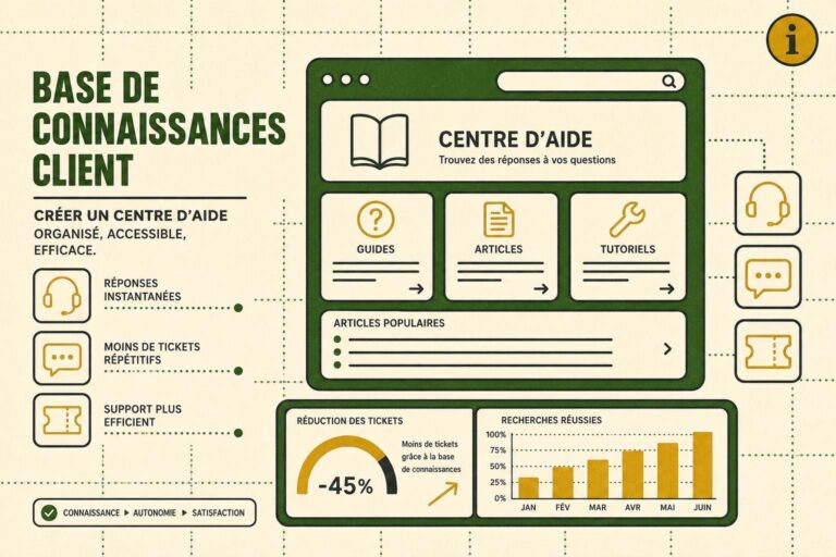 Base de connaissances client : créer un centre d&rsquo;aide