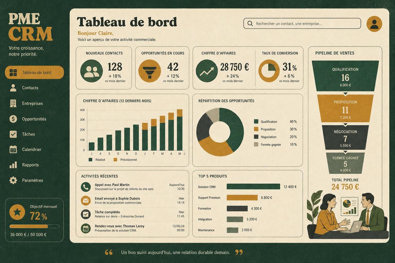 découvrez les meilleures solutions crm spécialement conçues pour les petites entreprises en 2026, optimisant la gestion client et la croissance de votre pme.