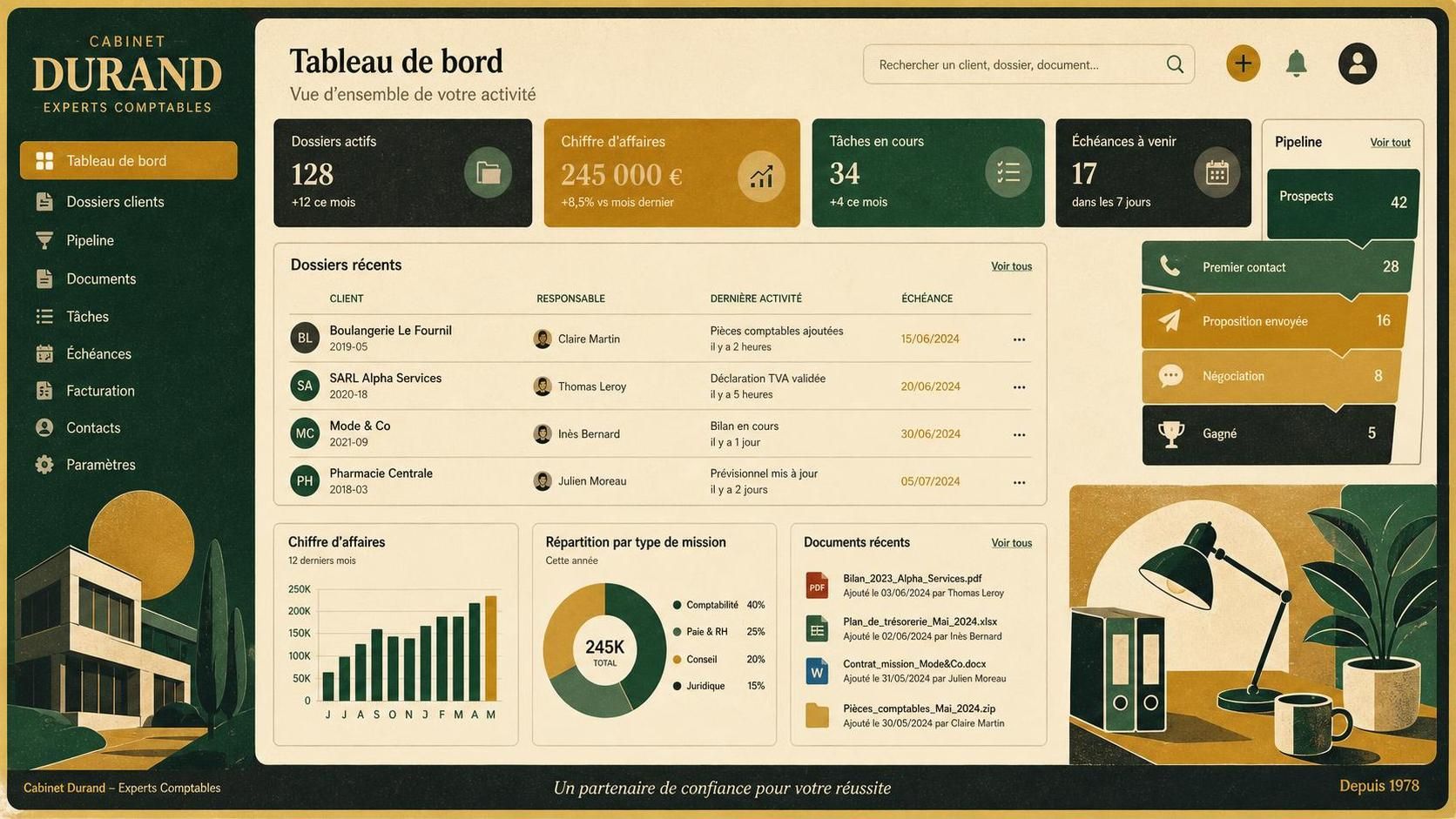 découvrez comment un crm comptable facilite la gestion des dossiers clients en cabinet, optimisant organisation, suivi et communication pour une efficacité accrue.