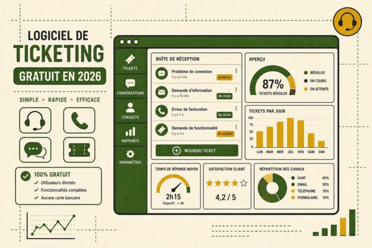 Logiciel de ticketing gratuit : solutions fiables en 2026