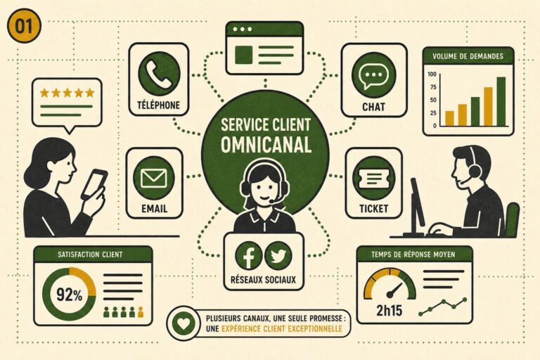 Solution service client omnicanal : pourquoi c&rsquo;est vital