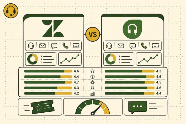 Zendesk vs Freshdesk : quel helpdesk choisir en 2026