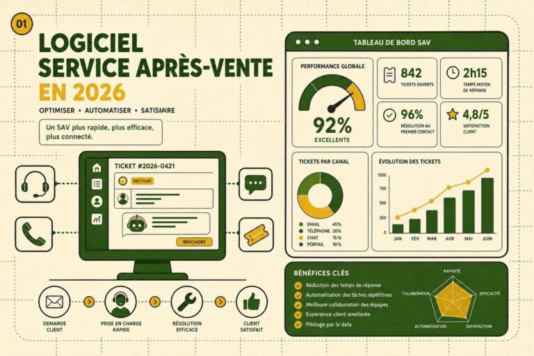 Logiciel service après-vente : optimiser le SAV en 2026