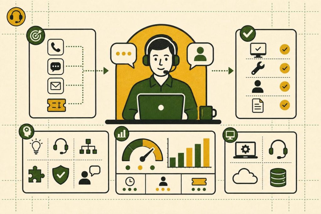 Technicien helpdesk : missions, compétences et outils