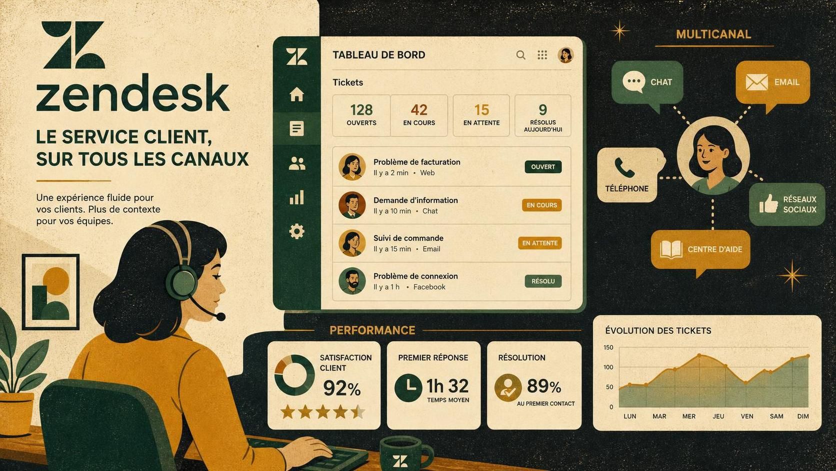découvrez ce qu'est zendesk, une plateforme de gestion de la relation client, et explorez ses fonctionnalités clés pour améliorer votre service client et optimiser vos interactions.