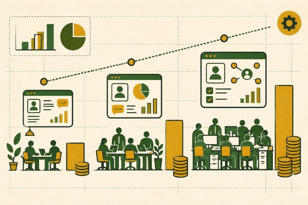 Logiciel CRM prix : quel budget prévoir selon la taille