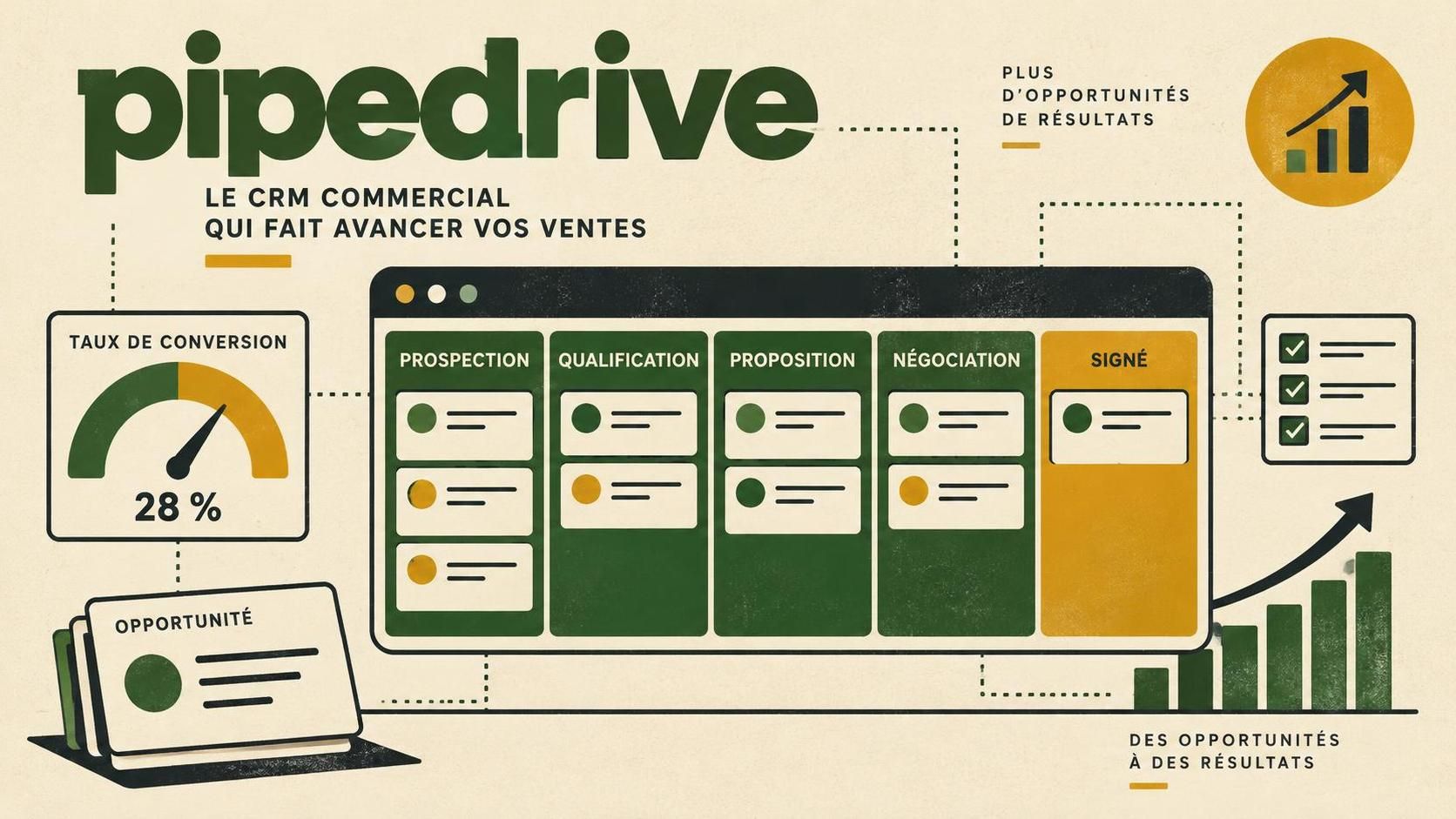 découvrez notre avis complet sur pipedrive : fonctionnalités, tarifs, avantages et limites de ce crm conçu pour aider les équipes commerciales à mieux vendre.