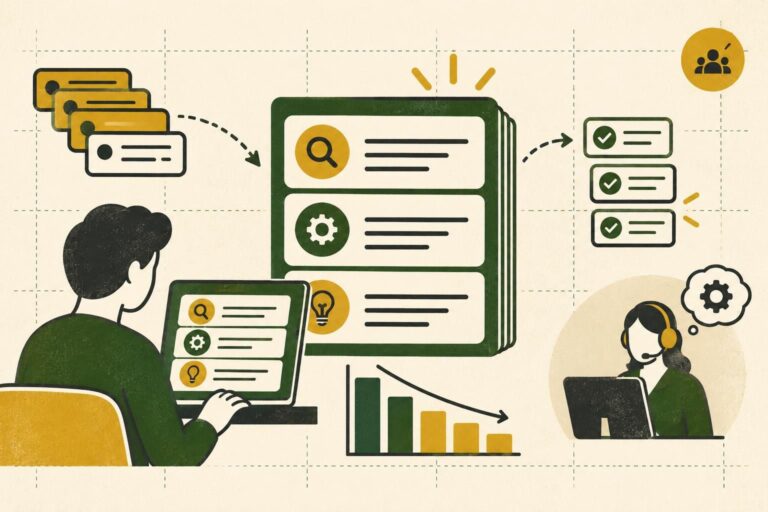 Self-service client : réduire les tickets avec une FAQ